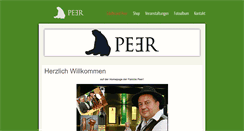 Desktop Screenshot of edelbrand-peer.at